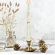 thumbnail image 4 of Pack de 2 velas románticas de varilla larga | Vela nupcial francesa impresa | Cera inodora, artesanal | Decoración de cumpleaños y fiestas con estampados coloridos | Largo Ardor | Ecológico, 4 of 7