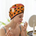 thumbnail image 6 of Xecao Forest Mushrooms Print Hair Towel, Hair Turbans for Wet Hair, Drying Hair Wrap for Curly Hair Women,Coral Velvet Dry Hair Cap,Dry Hair Hat, 6 of 6
