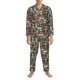 thumbnail image 3 of Balery Alcohol Bottles Pijama para Hombre de Dos Piezas con Manga Larga, Conjunto de Dormir y Descanso Suave con Bolsillos-X-Large, 3 of 7
