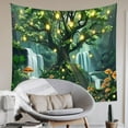 thumbnail image 4 of Vintage Flowers Tapestry Long Vertical Wall Hanging Reference Illustrative Botanical Tapestries for Bedroom Aesthetic Floral Tapistry Botanical Plants Tapestry Wall Hanging Cute Bedroom Decor, 4 of 6
