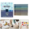 thumbnail image 2 of lixuesong 12Pcs Professional Watercolor Pencil for Artist Children, Water Soluble Woodless Colored Pencils for Coloring, Painting, 2 of 3