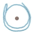 thumbnail image 2 of The Bead Chest Light Blue Nugget Natural Wood Beads (5mm): Organic Eco-Friendly Wooden Bead Strand for DIY Jewelry, Crafts, Necklace and Bracelet Making, 2 of 4