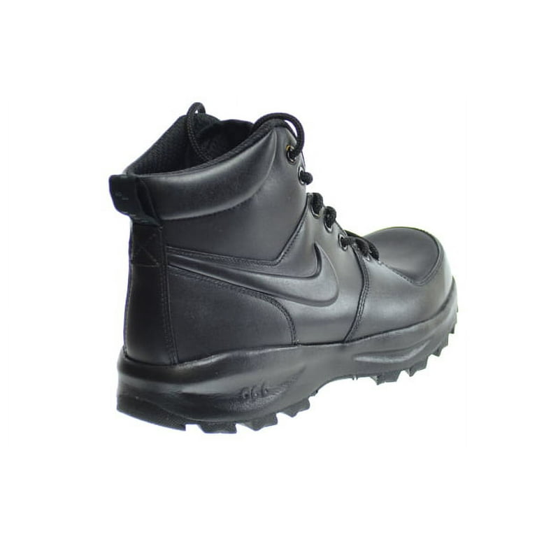 Manoa Leather 003) 8 Black/Black - (454350 Nike Men\'s