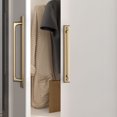 thumbnail image 6 of Goo-Ki 7.6''(192mm) Hole Centers Champagne Bronze Cabinet Pulls with Long Backplate, Zinc Alloy Cabinet Drawer Handles for Dresser,Wardrobe,Cupboard,Cabinet Hardware,2 Pack, 6 of 6