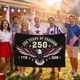 thumbnail image 5 of Win s Way USA 250th Anniversary Flag 1776-2026 American Independence Celebration Banner, 5 of 6