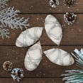 thumbnail image 2 of Northlight 4ct Holographic Sequined and Beaded Shatterproof Christmas Finial Ornament Set 4.5" -, 2 of 4