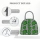 thumbnail image 4 of Fotbe Palm Greenery Bolsa de Almuerzo con Estampado, Lonchera Aislada, Contenedor de Comida Reutilizable Tipo Cooler a Prueba de Fugas, 4 of 6