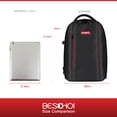 thumbnail image 6 of Beschoi Camera Backpack Bag Waterproof with Tripod Strap for DSLR 13.3" Laptop-44 x 28 x 14 cm, 6 of 12