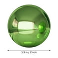 thumbnail image 4 of Shisuyan 2 Pcs Boule de Vision Extérieure Miroir Boule Ornement Décoration Boule de Vision en Métal, 4 of 8