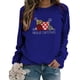 thumbnail image 5 of Sudaderas Navideñas Para Mujer, Blusa de Manga Larga Con Bolsillo Estampado A La Moda, Tops Informales, Sudaderas Con Botones Odeerbi ODB191736, 5 of 7
