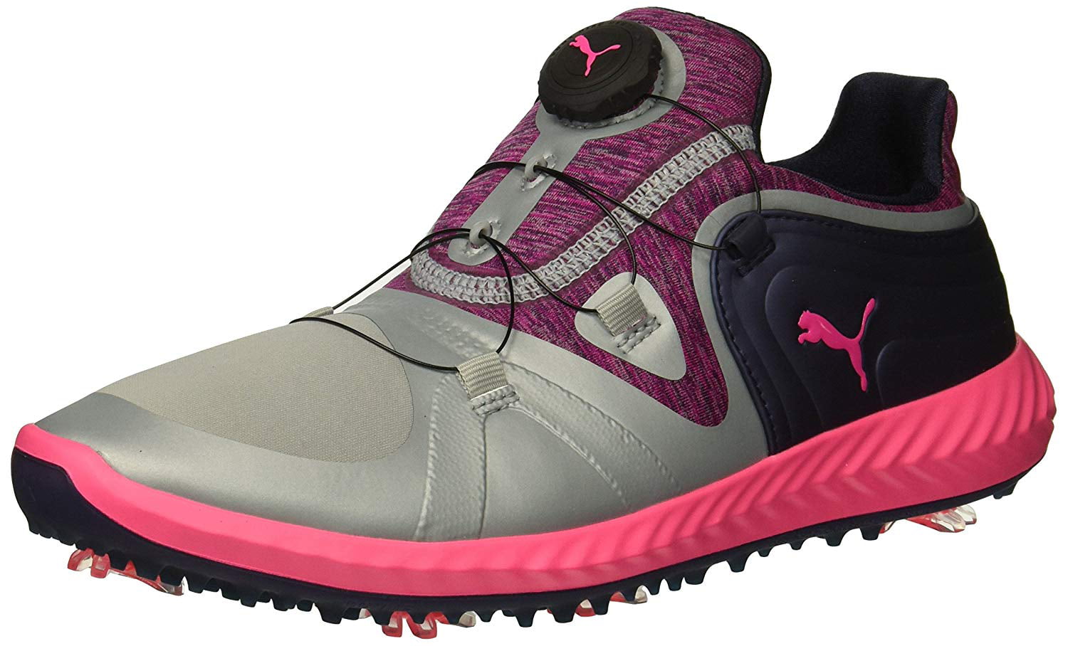 pink puma golf shoes