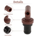 thumbnail image 5 of Unique Bargains 1F2013890 PCV Valve for Ford for Ranger 2001-2003 2.3L for Mazda B2300 2001-2003 2.3L Positive Crankcase Ventilation Valve Plastic Black Brown 1 pcs, 5 of 7