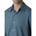 Chaps Men's & Big Men's Wrinkle Resistant Stretch Long Sleeve Button