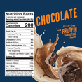 thumbnail image 3 of FlavCity Single Serve Whey Protein Powder - Chocolate - 25g Protein All-in-One Smoothie - 1.75oz, 3 of 7