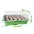 thumbnail image 3 of KDFWDM Seed Starter Kit, Seedling Trays Gardening Germination Plastic Tray Nursery Pots Mini Propagator Plant Grow Kit Plug Tray Starting Trays for Seedling Germination, 3 of 5