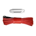 thumbnail image 1 of 6mm*15m 1/4" X 50ft ATV Winch Line Add 4000lbs Hawse Fairlead,Synthetic Rope,Boat Winch Rope,Winch Cable ,Easy to Use, 1 of 5