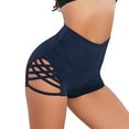 thumbnail image 3 of LILIYA Yoga Shorts for Women High Waist Tight Shorts Side Hollow Sexy Stretchy Breathable Fitness Shorts Lightweight Soft Comfy Workout Shorts, 3 of 8
