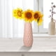 thumbnail image 5 of Jarrón decorativo para flores, jarrón moderno, decoración para el hogar, estante para ramos de flores, bodas, decoración del salón, rosa, 5 of 6
