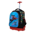 thumbnail image 2 of Mochila Grande Con Ruedas Y Luces Led Chenson Miles Morales Marvel Feiquer MM70322-3, 2 of 7