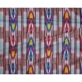 thumbnail image 4 of oneOone Tissu Lycra Polyester Rayé Tissu Imprimé Ikat 1 Yard 56 Inch Wide, 4 of 4