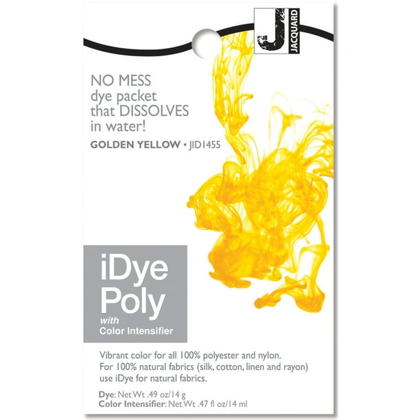Jacquard iPoly Fabric Dye 14gGolden Yellow Walmart.ca