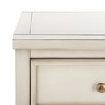 thumbnail image 7 of SAFAVIEH Toby Nightstand With Storage Drawers White Birch, 7 of 7