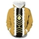 thumbnail image 2 of Sudadera con capucha My Hero Academia para hombre y mujer, disfraz de Cosplay con estampado 3D de Midoriya Izuku, chaqueta cálida para la escuelaSudadera con cremallera4XL Deng Xun unisex, 2 of 2