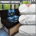 thumbnail image 6 of XYZCANDO Blue Skull RV Dinette Cushions Universal Camper Accessories Stretchable Cushion Covers for Couches and Sofas Comfortable Loveseat Sofa Chair Cover Furniture Protector, 6 of 7
