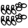 thumbnail image 1 of FONWILYO 10 Pcs Crochets d'Ancrage Noirs Haute Résistance pour Remorque pour Usage Intensif Camion et VR, 1 of 8