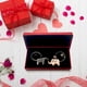 thumbnail image 2 of 2 llaveros redondos de acero inoxidable para San Valentín y Navidad., 2 of 3