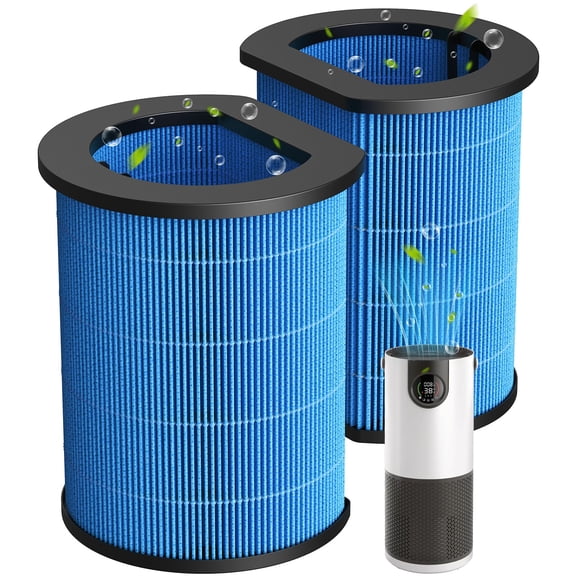 AP-H400 Wick Replacement Filter Compatible with Homedics 2-in-1 Cool Mist Humidifier & Air Purifier, High Efficiency Filtration f