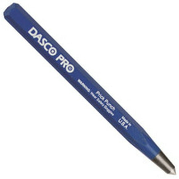 Dasco 541-0 Prick Punch, 3/8 in Tip, 5 in OAL, High Carbon Steel