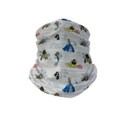 Kids Girls Disney Princess 5-Pack All-Over Print Neck Gaiter Wrap Party Favors