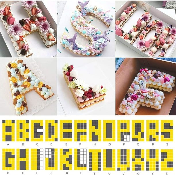 Alphabet cake clearance pan