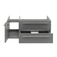 thumbnail image 3 of Fresca Lucera 36" Undermount Sink Wood Bathroom Cabinet - Right in Gray, 3 of 4