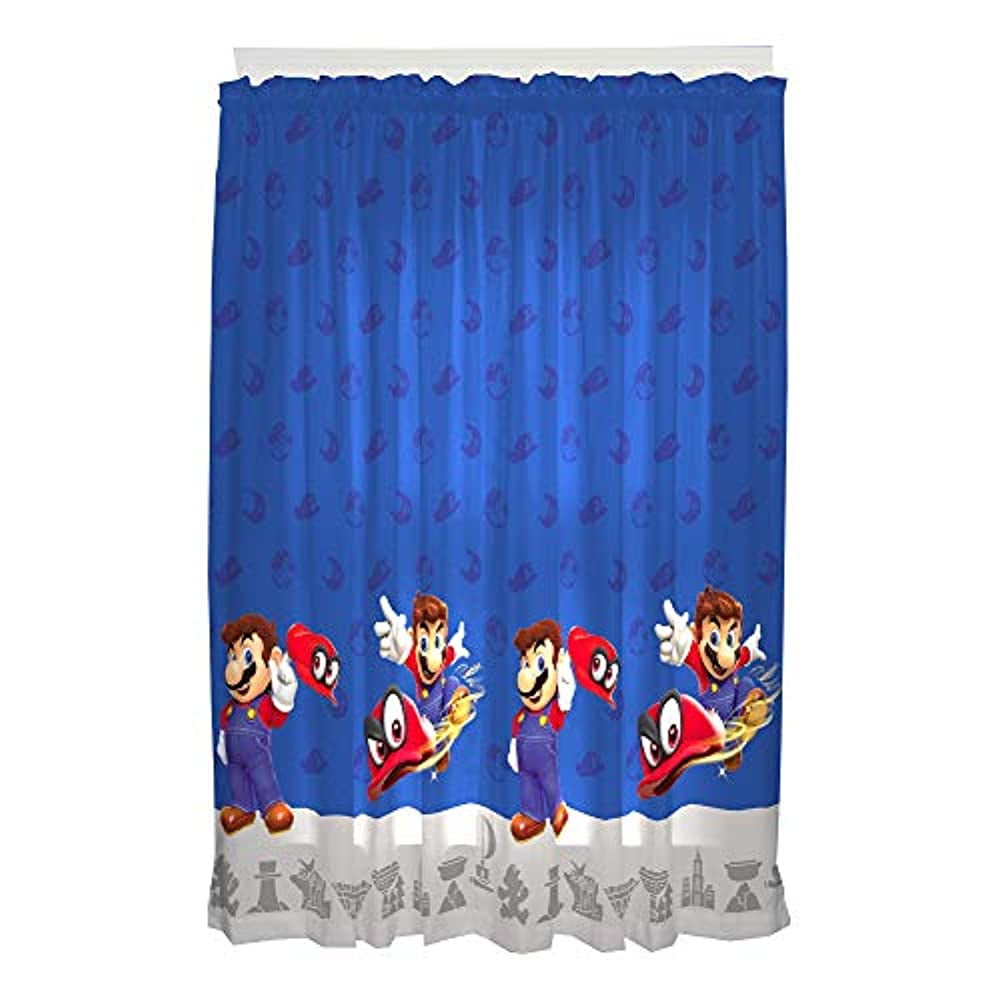 Curtain Tie Backs Kids Room / Window Treatments 2 Panels Sports Balls