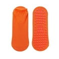 thumbnail image 2 of 1 Pair Trampoline Socks Anti-skid Silicone Grip Bottom Great Friction Solid Color High Elasticity Sweat Absorption Adult Home Yoga Socks Floor Socks, 2 of 8