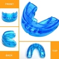 thumbnail image 5 of Mouth Guard At Night For Clenching Teeth Night Guard For Teeth Grinding Moldable Mouth Guard For Grinding Teeth Teeth Protectors From Grinding Day Teeth Grinding Mouth Guard For Sleep Night(BLUE), 5 of 5