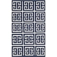 thumbnail image 1 of Safavieh Dhurries Navy Contemporary Rug - Runner 2'6" x 4', 1 of 3