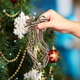 thumbnail image 5 of Velvet Bow Floral Hanging for Weddings and Festive Party Decorations 2PCS, 5 of 5