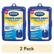 (2 pack) Dr. Scholl's Freeze Away Wart Remover, 7 Treatments, Box
