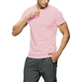 thumbnail image 2 of Hat and Beyond Men's Solid Short Sleeve Crew Neck T-Shirts S-5XL Big and Tall, 2 of 7