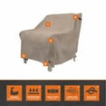 thumbnail image 3 of Modern Leisure Garrison Patio Lounge/Club Chair Cover, Waterproof, 35"L X 38"W X 31"H, Sandstone, 3 of 16