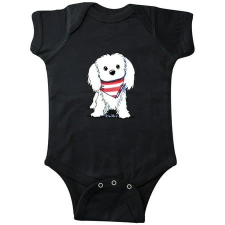 

Inktastic Maltese First Mate Gift Baby Boy or Baby Girl Bodysuit