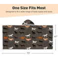 thumbnail image 5 of Catalonia Hooded Blanket Poncho, Wearable Blanket Wrap with Hand Pockets, All Ages, 2.06 lb, Horse, 5 of 7