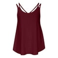 thumbnail image 4 of JIUKE Womens Tank Tops Eyelet Sleeveless Spaghetti Strap Scoop Neck Loose Fitted Casual Flowy Shirts, 4 of 6