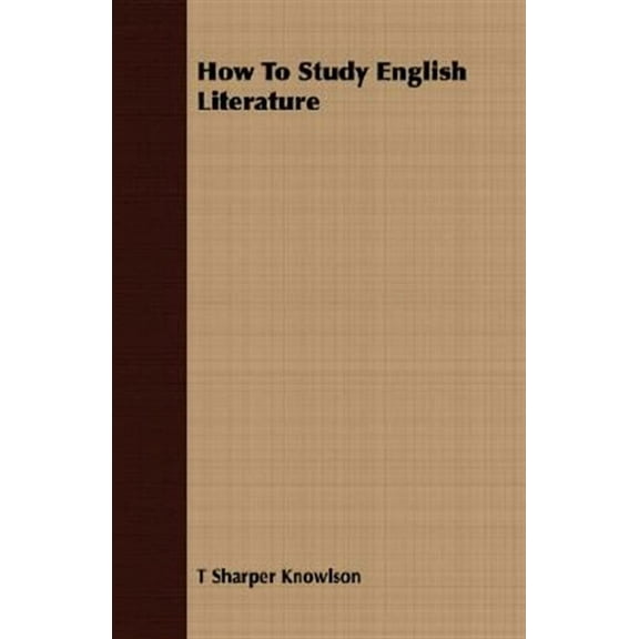How To Study English Literature (Paperback)