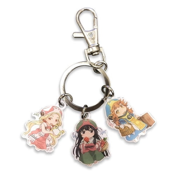 Key Chain - Hakumei & Mikochi - Group Multi-Charms New ge48404