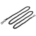 thumbnail image 1 of Unique Bargains Purse Chain Strap, 55' Purse Strap Shoulder Bag Replacement Strap, Black&Dark Grey, 1 of 6