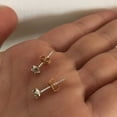 thumbnail image 2 of 14K Gold Earring Backs Yellow Ear Locking for Stud Ear Rings (6 Pairs), 2 of 5